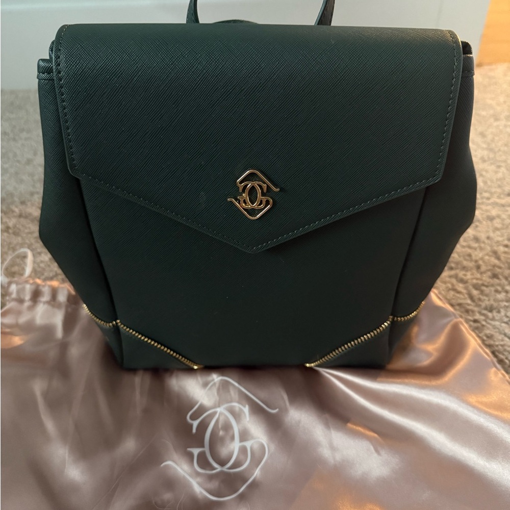 Glassladder & Co. Green Convertible purse/backpack